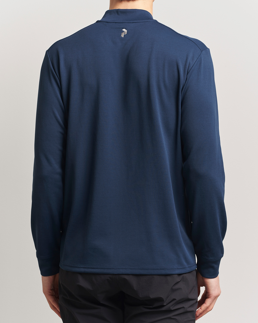 Homme | Pulls Et Tricots | Peak Performance | Mid Layer Full Zip Jacket Blue Shadow