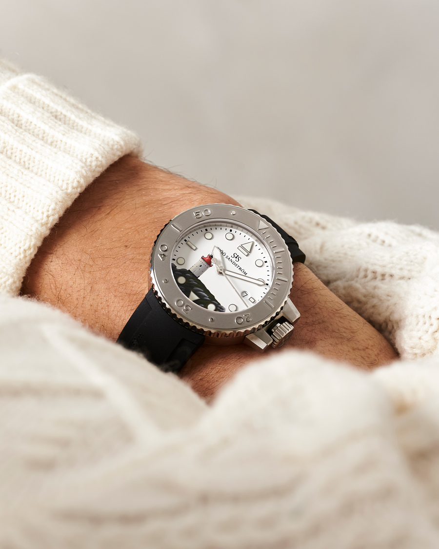 Homme | Sjöö Sandström Landsort Annual Edition White/Black | Sjöö Sandström | Landsort Annual Edition White/Black