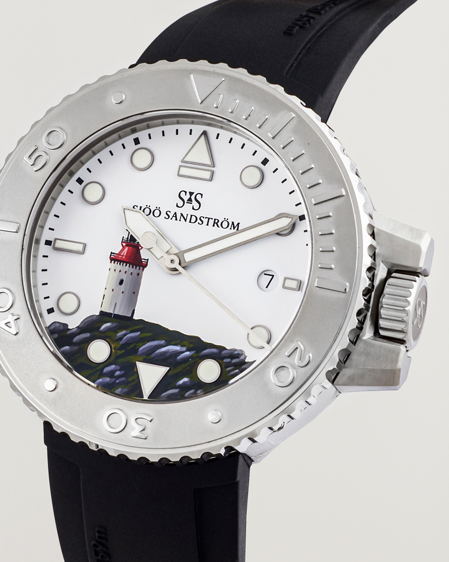 Homme | Sjöö Sandström Landsort Annual Edition White/Black | Sjöö Sandström | Landsort Annual Edition White/Black