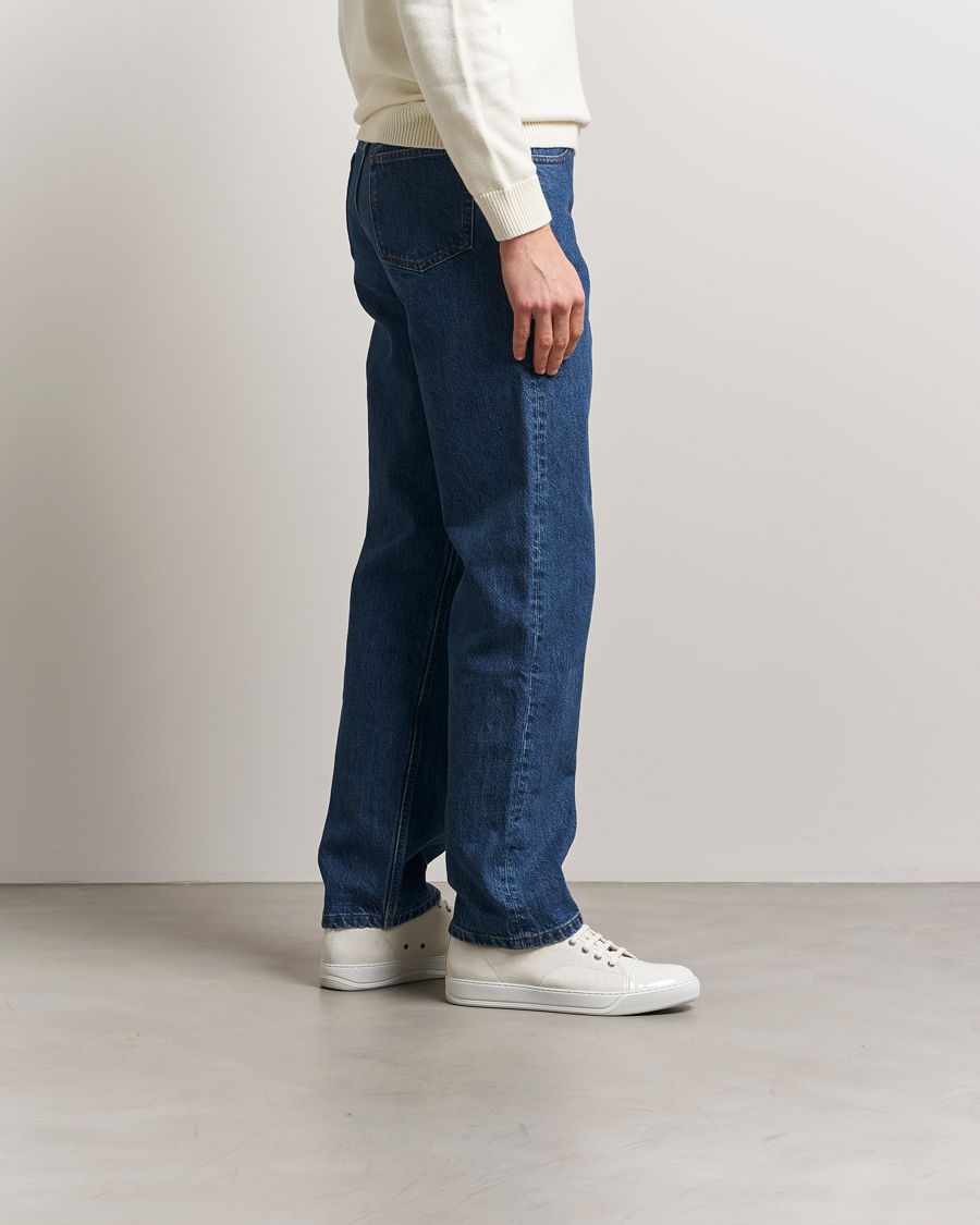 Homme | Lanvin Patent Cap Toe Sneaker Ecru | Lanvin | Patent Cap Toe Sneaker Ecru