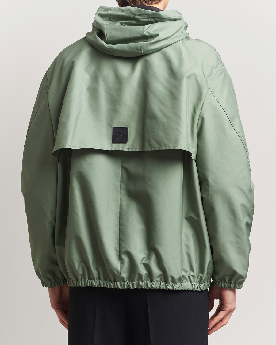 Homme | Manteaux Et Vestes | Lanvin | Hooded Windbreaker Sage Green