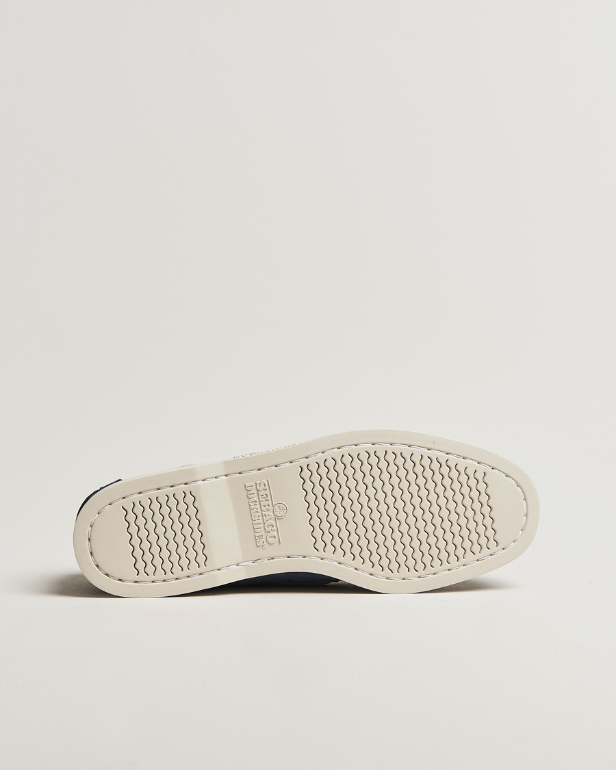 Homme | Sebago Docksides Portland Nubuck Boat Shoe Blue Navy | Sebago | Docksides Portland Nubuck Boat Shoe Blue Navy