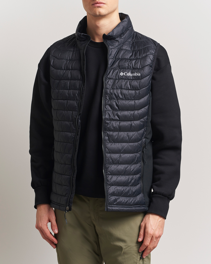 Homme | Gilets | Columbia | Powder Pass Hybrid Vest Black