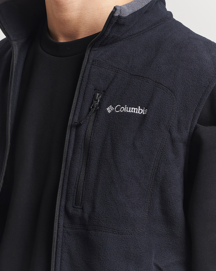 Homme | Pulls Et Tricots | Columbia | Fast Trek Full Zip Fleece Vest Black