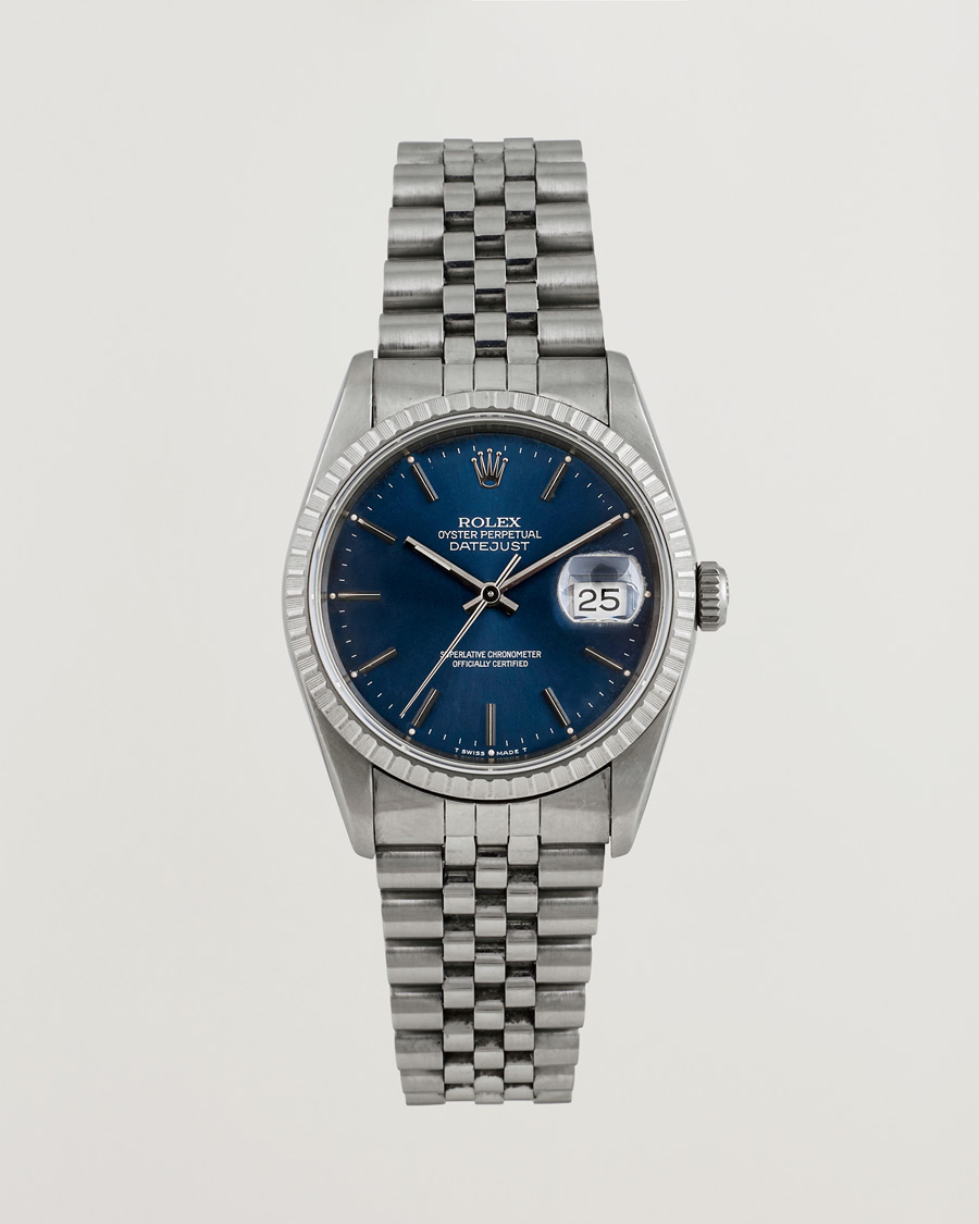Homme | Rolex Pre-Owned Datejust 16220 | Rolex Pre-Owned | Datejust 16220