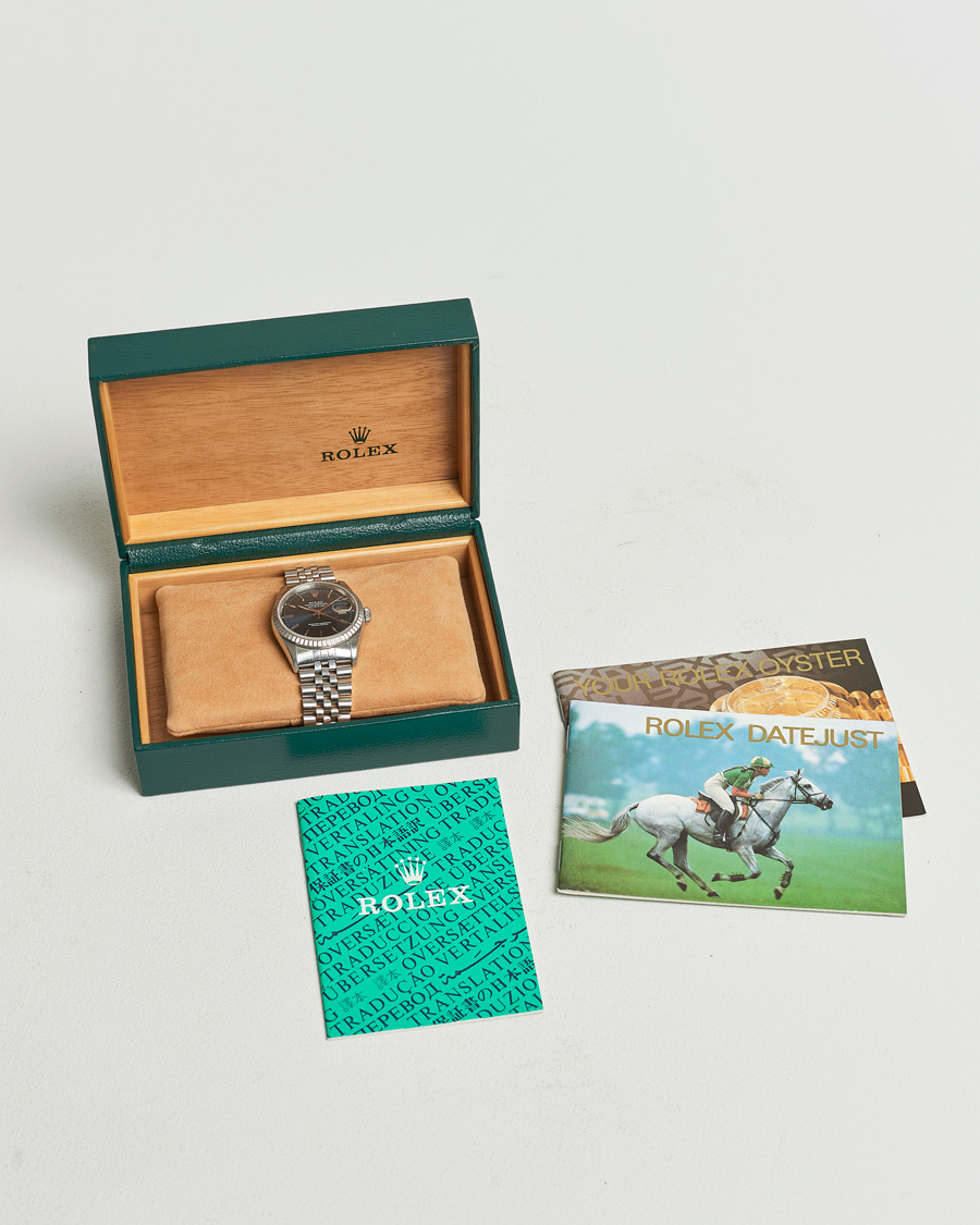 Homme | Rolex Pre-Owned Datejust 16220 | Rolex Pre-Owned | Datejust 16220