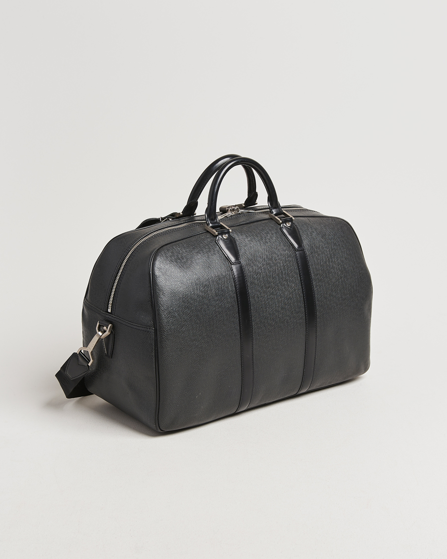 Homme | Louis Vuitton Pre-Owned Neo Kendall PM Bag Taiga Black | Louis Vuitton Pre-Owned | Neo Kendall PM Bag Taiga Black