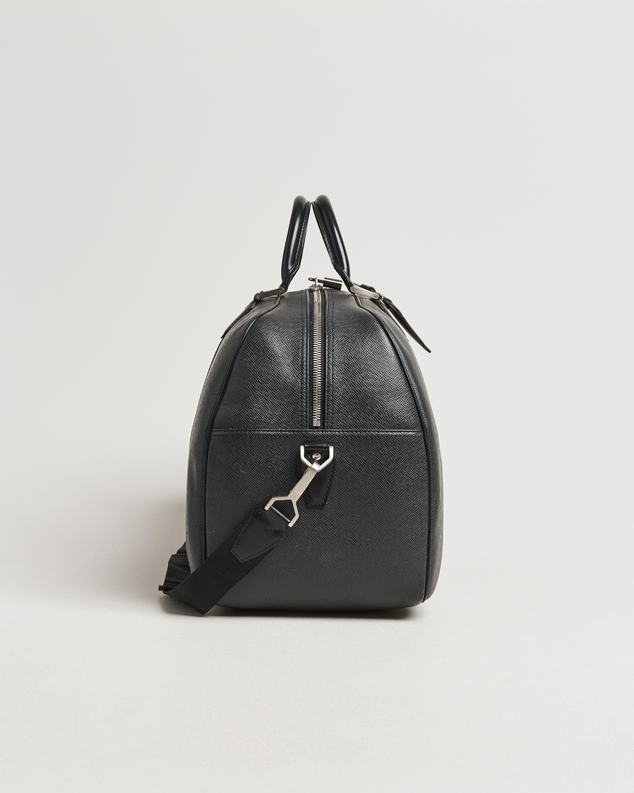 Homme | Louis Vuitton Pre-Owned Neo Kendall PM Bag Taiga Black | Louis Vuitton Pre-Owned | Neo Kendall PM Bag Taiga Black