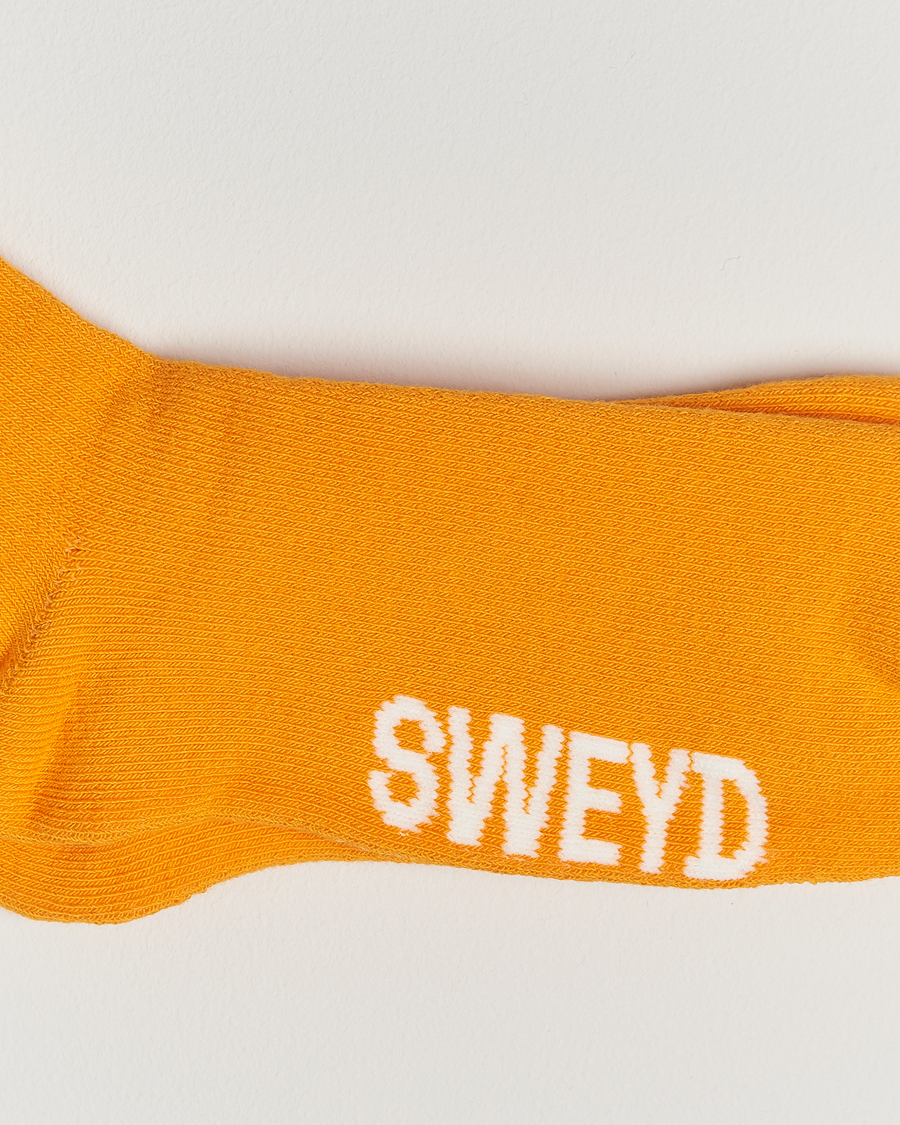 Homme | Sous-Vêtements Et Chaussettes | Sweyd | Cotton Cabin Socks Safety Orange