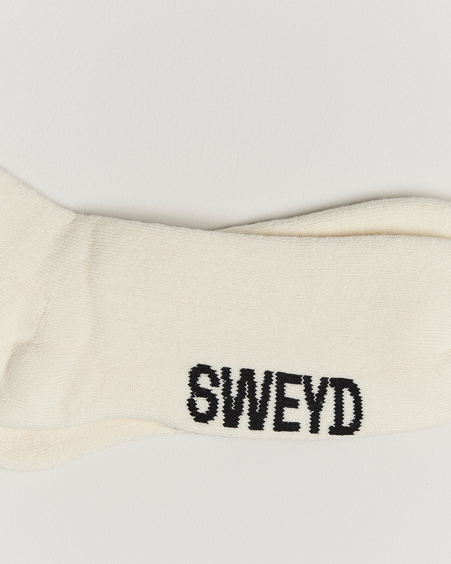 Homme | Sous-Vêtements Et Chaussettes | Sweyd | Cotton Cabin Socks Off White