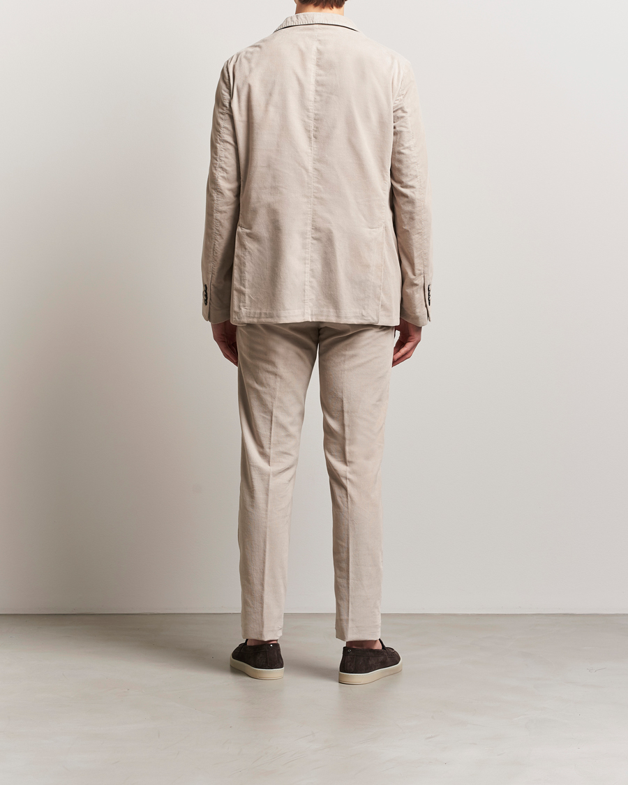 Homme | Costumes | Massimo Alba | Sloop Baby Corduroy Suit Beige