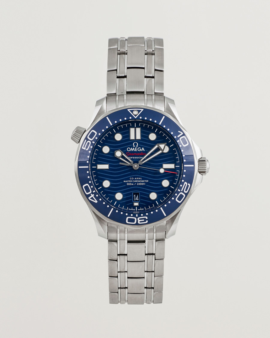 Homme | Omega Pre-Owned Seamaster Diver 300M Steel Blue | Omega Pre-Owned | Seamaster Diver 300M Steel Blue