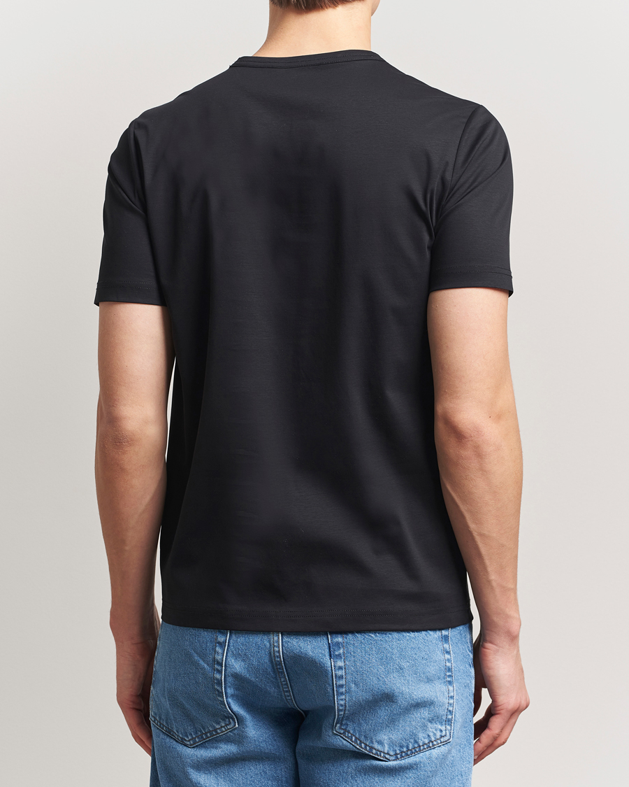 Homme | T-shirts | Tiger of Sweden | Olaf Mercerized Cotton T-Shirt Black
