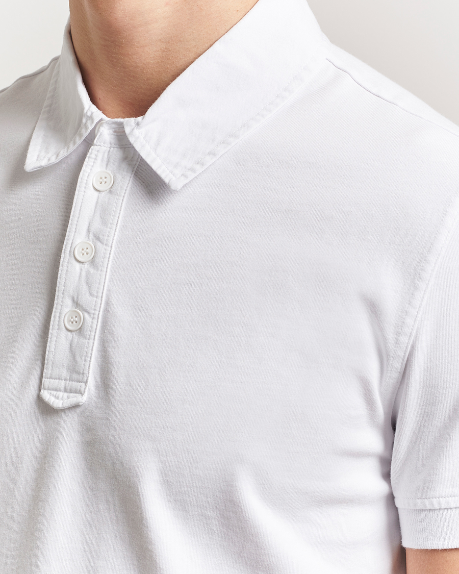 Homme | Polos | Tiger of Sweden | Ronen Cotton Polo Pure White