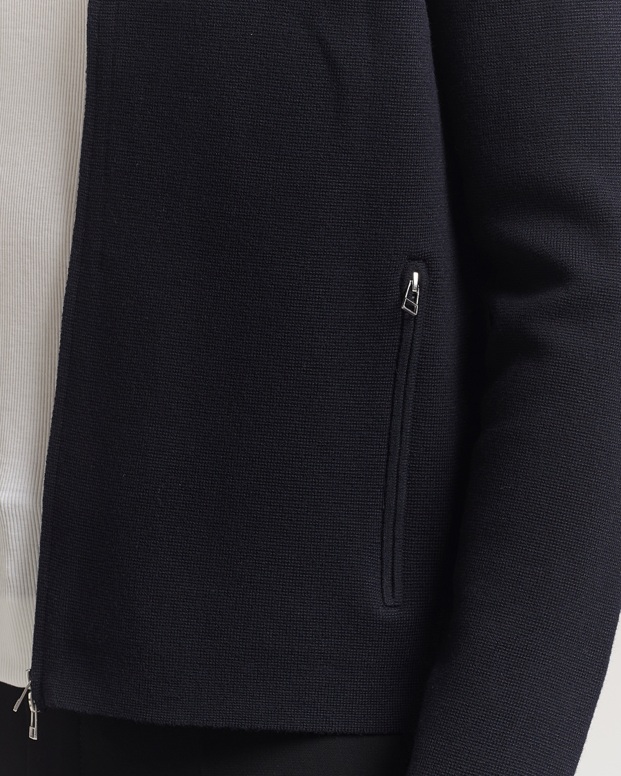 Homme | Pulls Et Tricots | Tiger of Sweden | Celyn Knitted Full Zip Light Ink