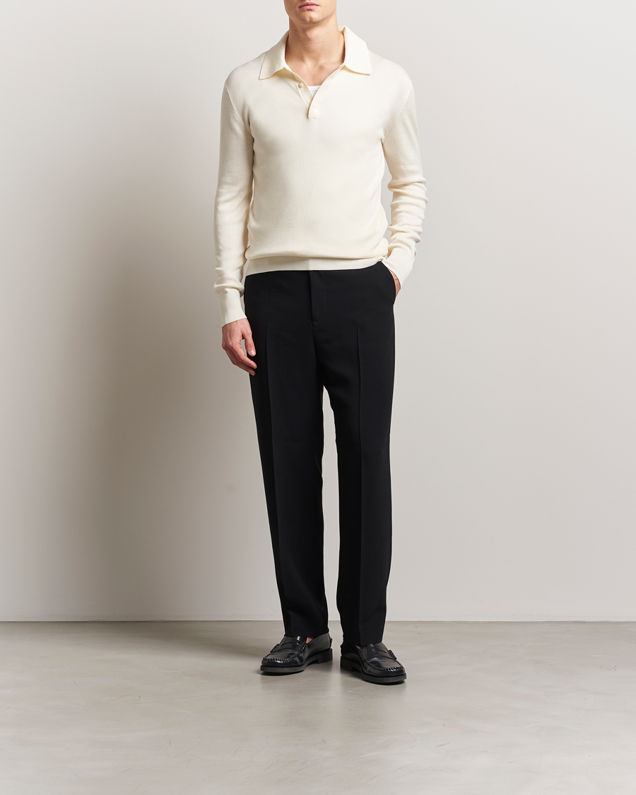 Homme | Pulls Et Tricots | Tiger of Sweden | Appleton Knitted Polo Fever White
