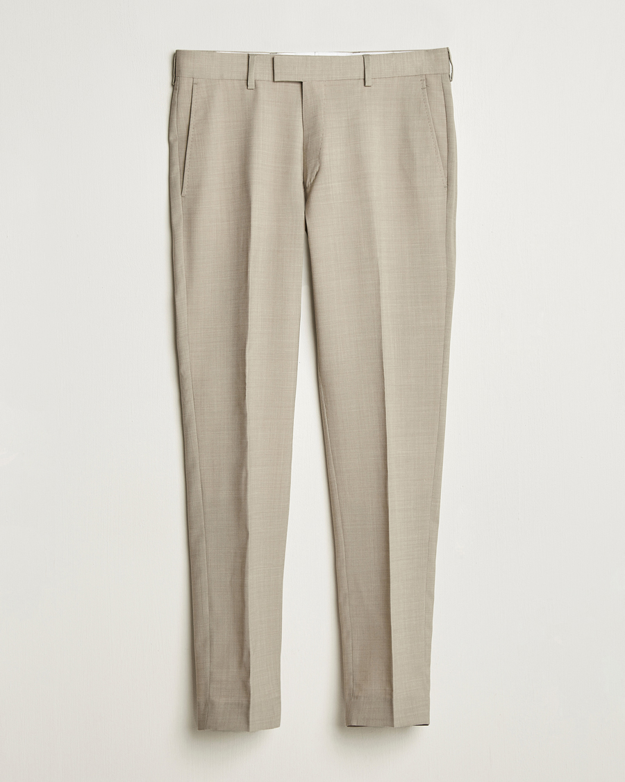 Homme | Pantalons | Tiger of Sweden | Tenuta Wool Trousers Sand