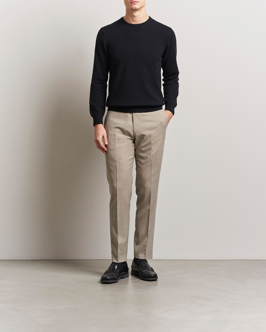 Homme | Pantalons | Tiger of Sweden | Tenuta Wool Trousers Sand