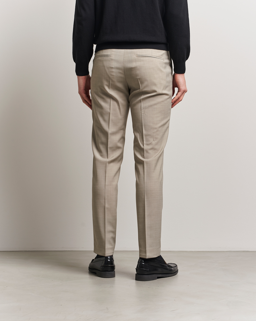 Homme | Pantalons | Tiger of Sweden | Tenuta Wool Trousers Sand