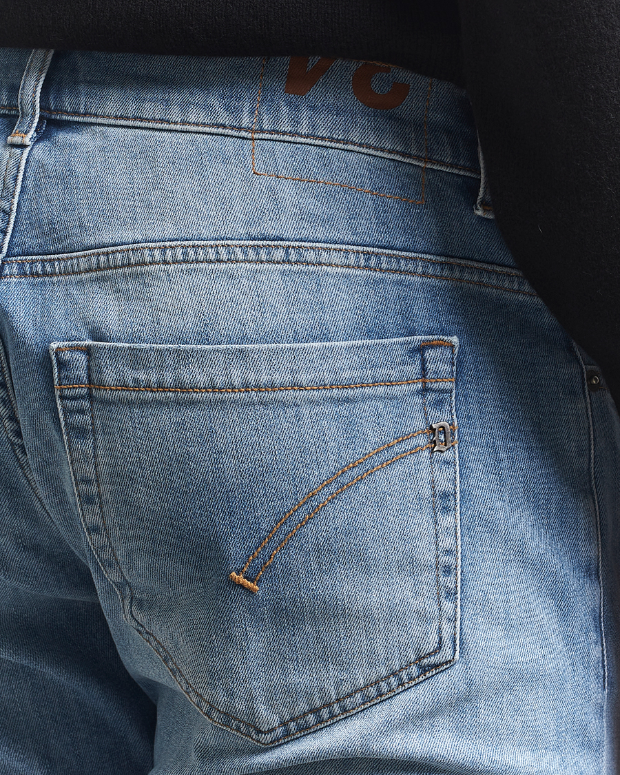 Homme | Jeans | Dondup | George Distressed Jeans Light Blue