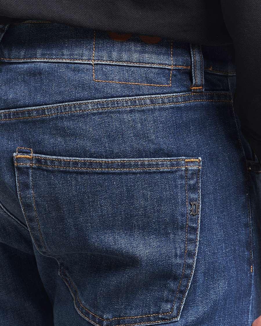 Homme | Jeans | Dondup | Icon Regular Fit Jeans Dark Blue