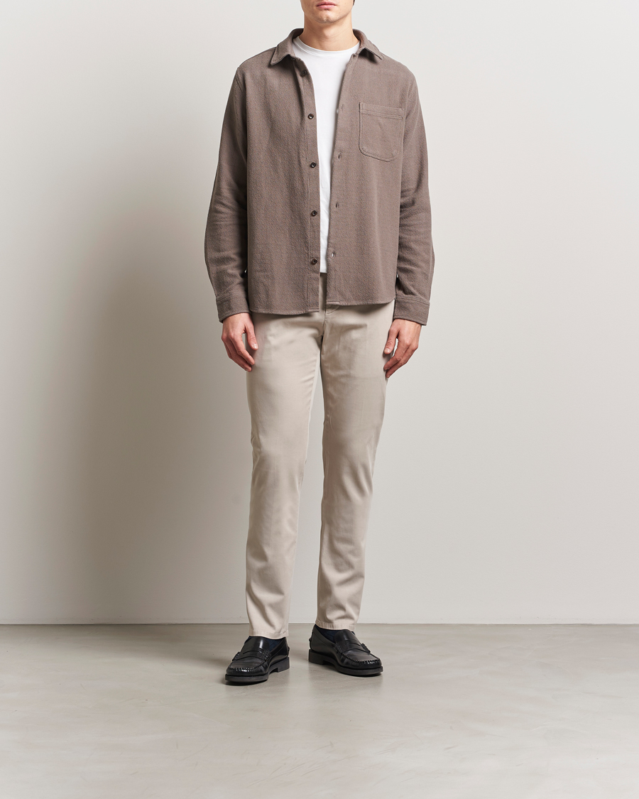 Homme | Pantalons | Dondup | Spiritisimo Peached Gabardine Chino Sand