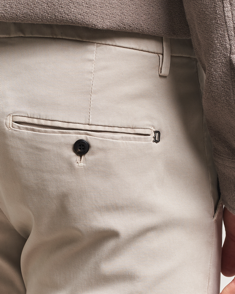 Homme | Pantalons | Dondup | Spiritisimo Peached Gabardine Chino Sand