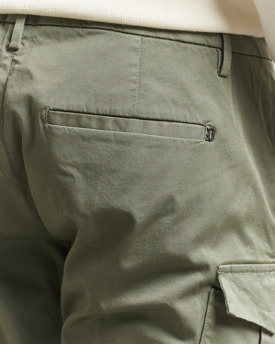 Homme | Pantalons | Dondup | Eddie Cargo Pants Green