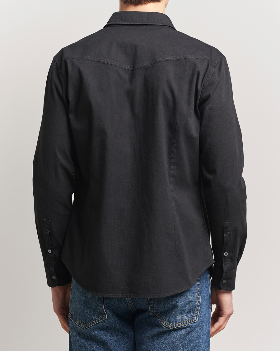Homme | Chemises | Dondup | Slim Fit Pocket Denim Shirt Black