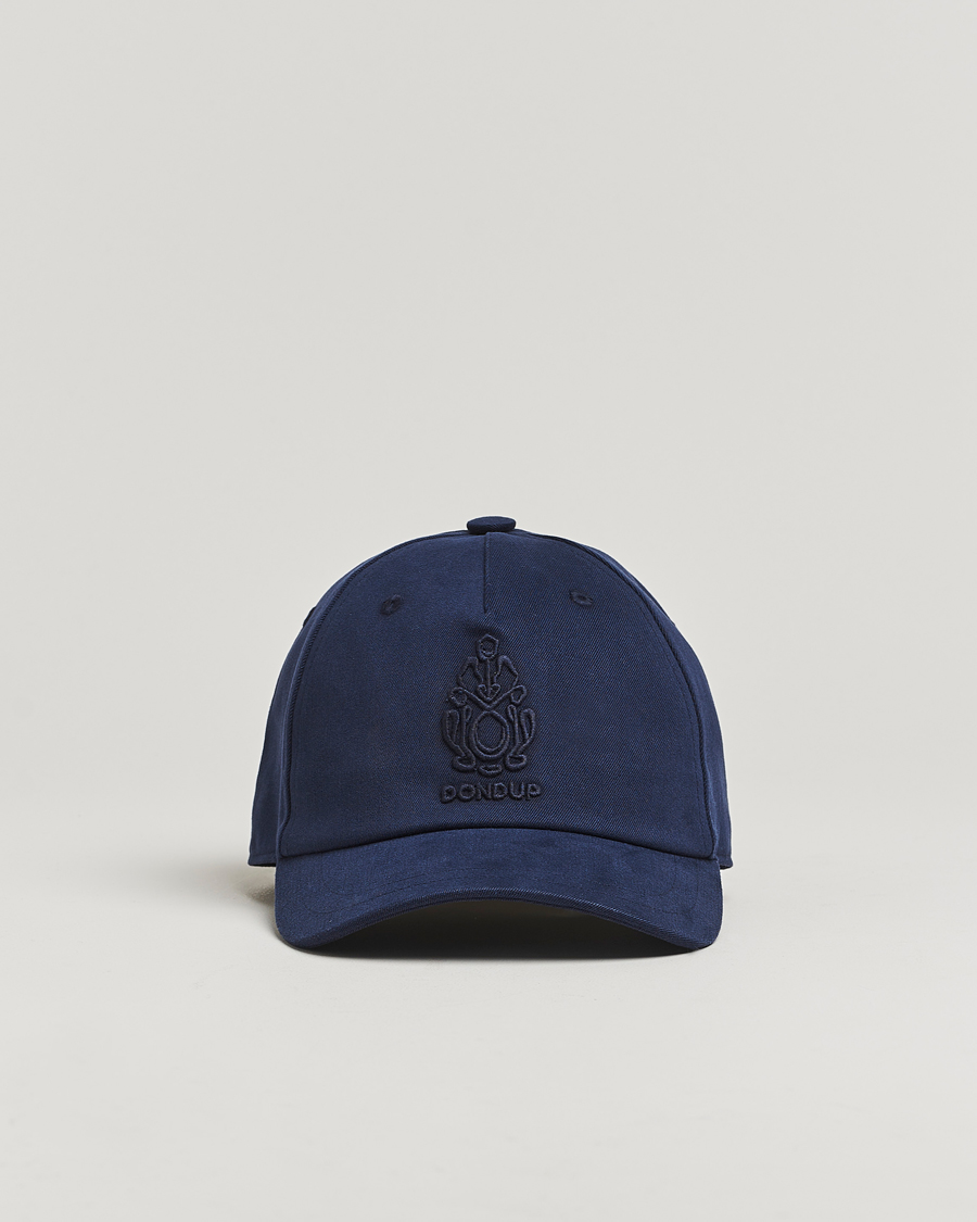 Homme | Dondup Logo Baseball Cap Navy | Dondup | Logo Baseball Cap Navy