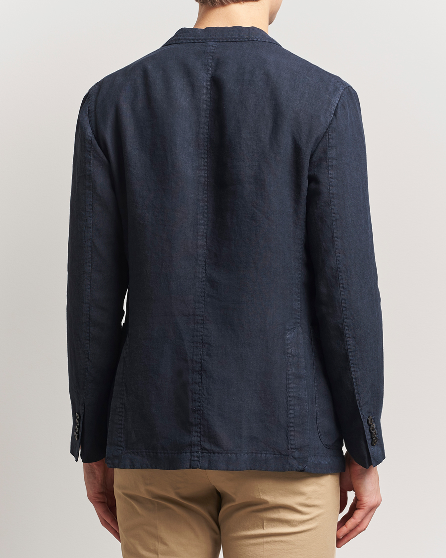 Homme | Blazers | Boglioli | K Jacket Linen Blazer Navy