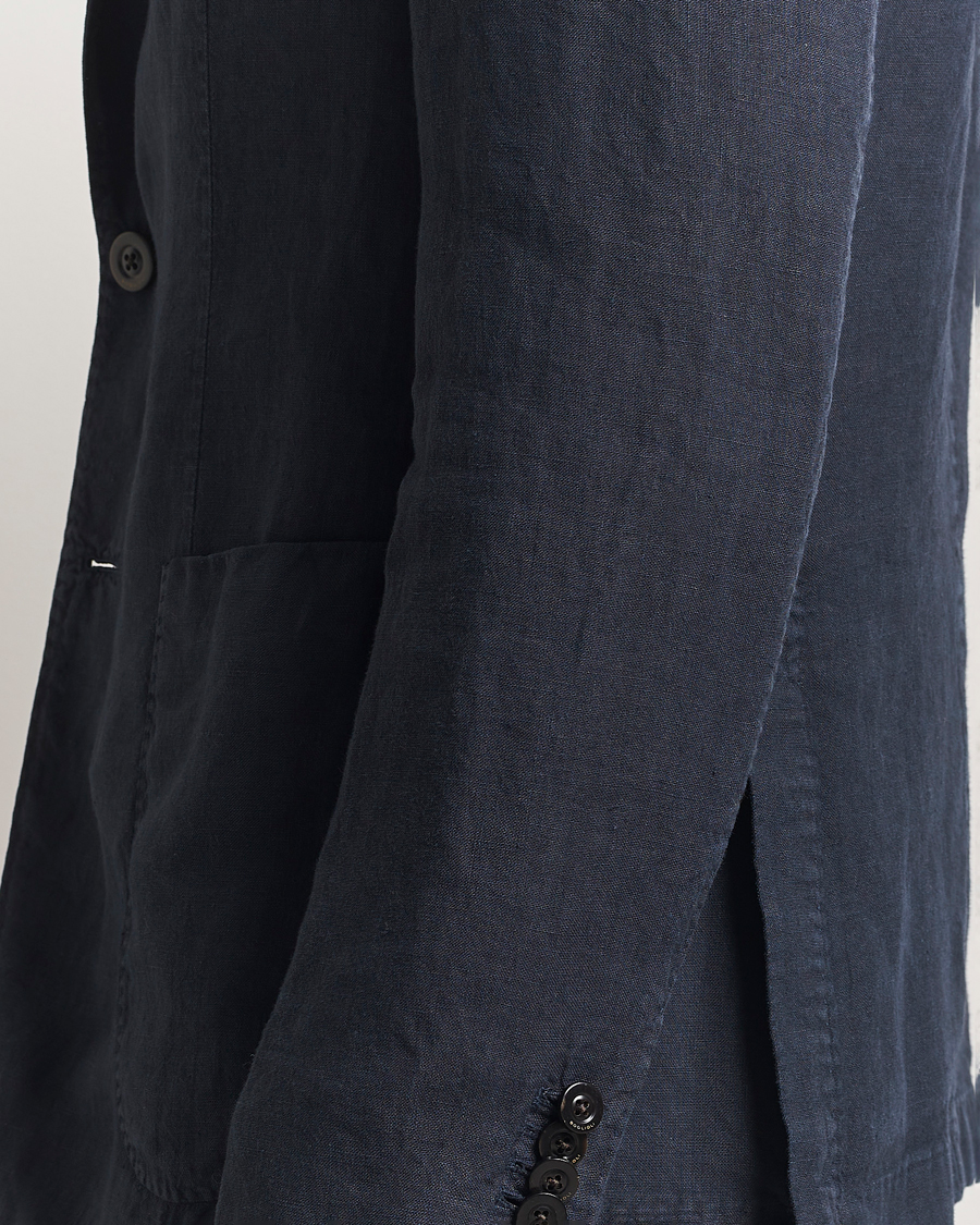 Homme | Costumes | Boglioli | K Jacket Linen Suit Navy