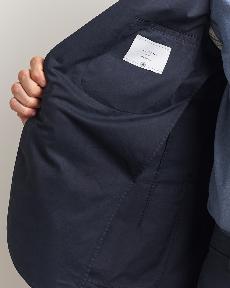 Homme | Costumes | Boglioli | K Jacket Supima Cotton Suit Navy