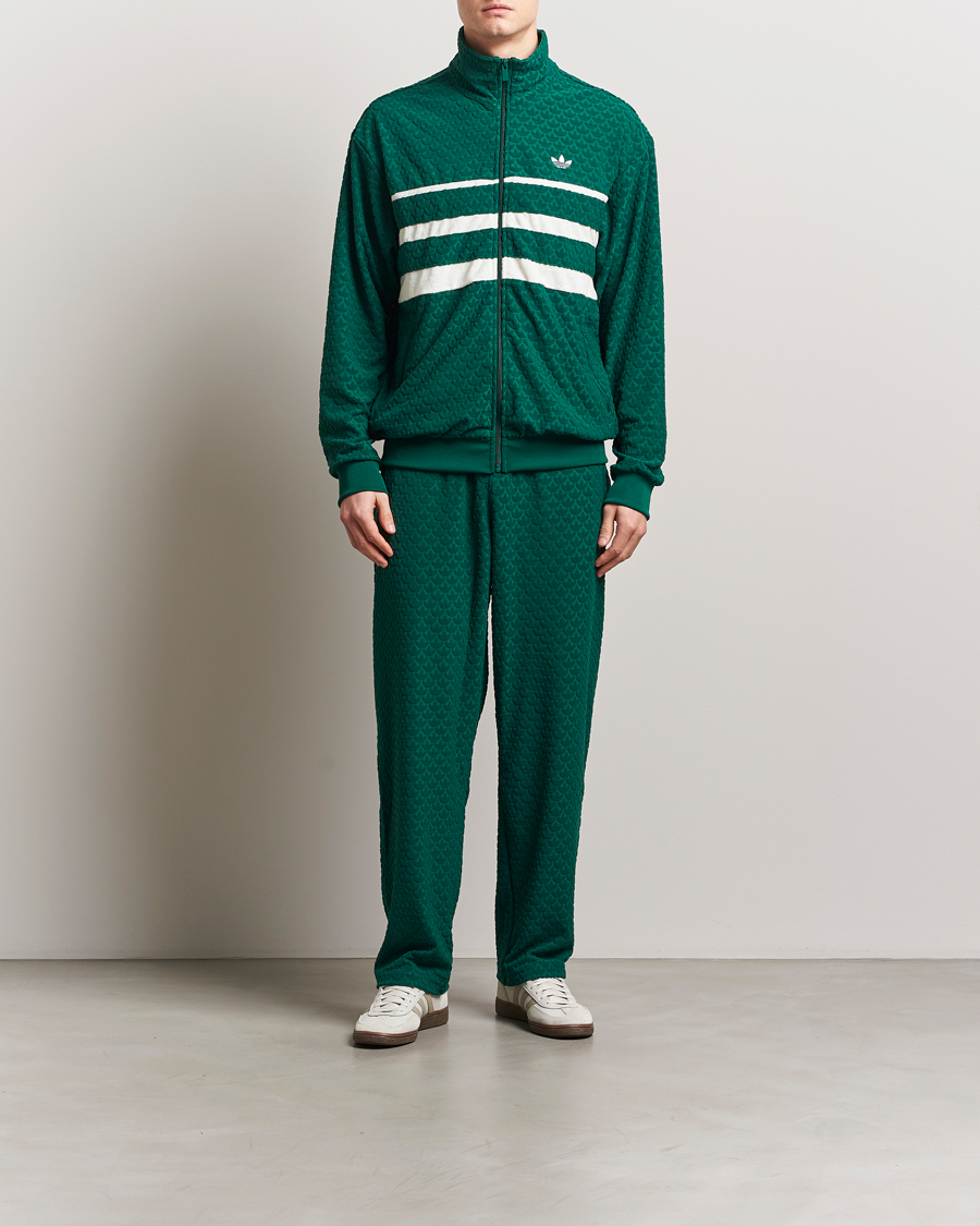 Homme | Pulls Et Tricots | adidas Originals | Q12 Monogram Track Jacket Green