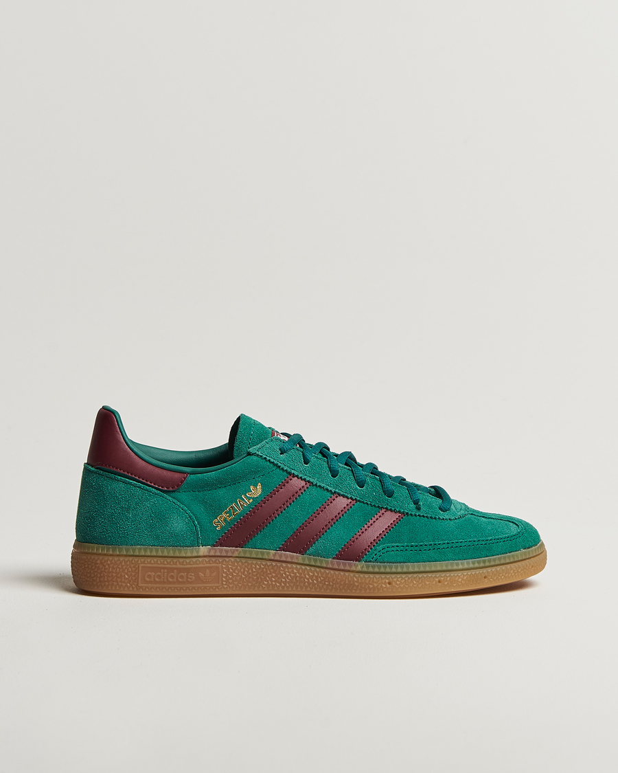 Homme | adidas Originals Handball Spezial Sneaker Green/Red | adidas Originals | Handball Spezial Sneaker Green/Red