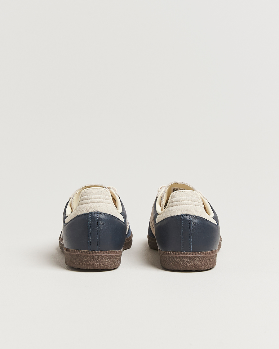 Homme | adidas Originals Samba Original Sneaker Dark Blue/Off White | adidas Originals | Samba Original Sneaker Dark Blue/Off White