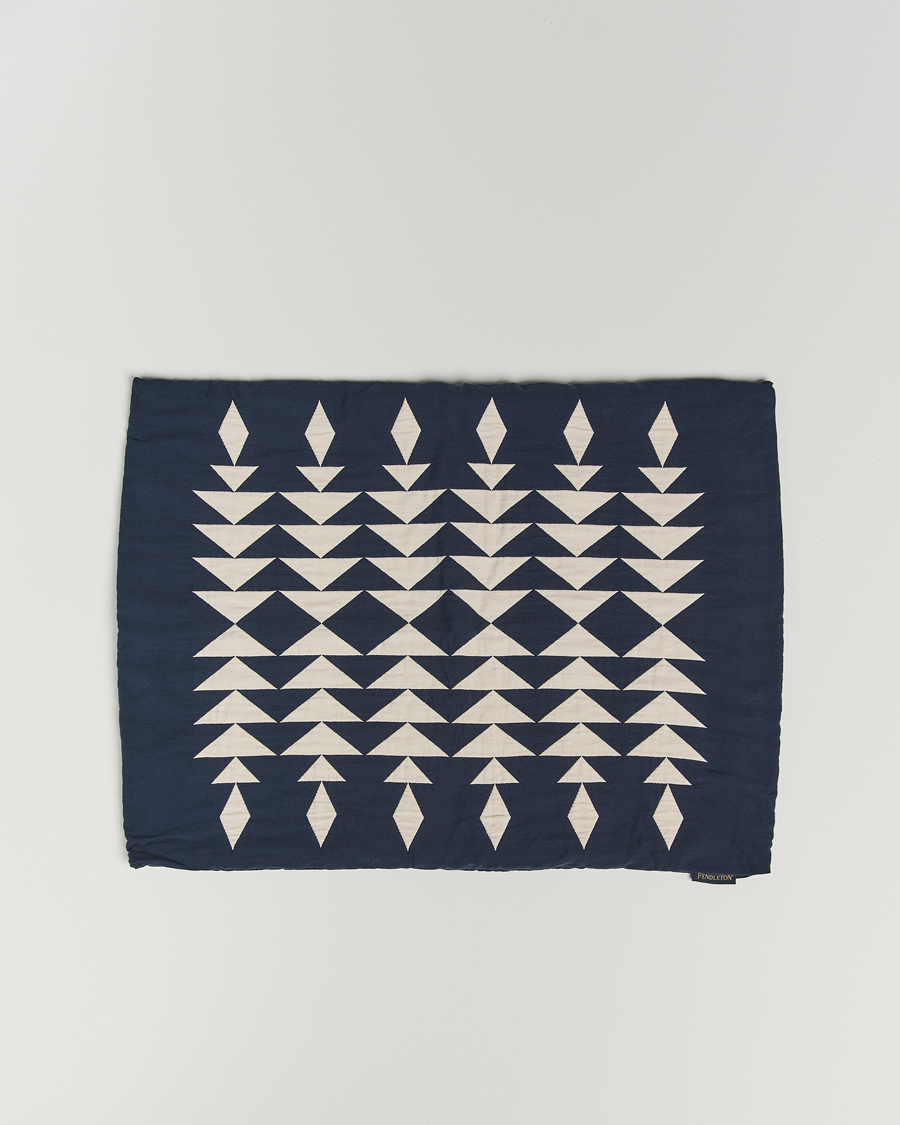 Homme | Pendleton Organic Cotton Matelasse Pillow Midnight Nova | Pendleton | Organic Cotton Matelasse Pillow Midnight Nova