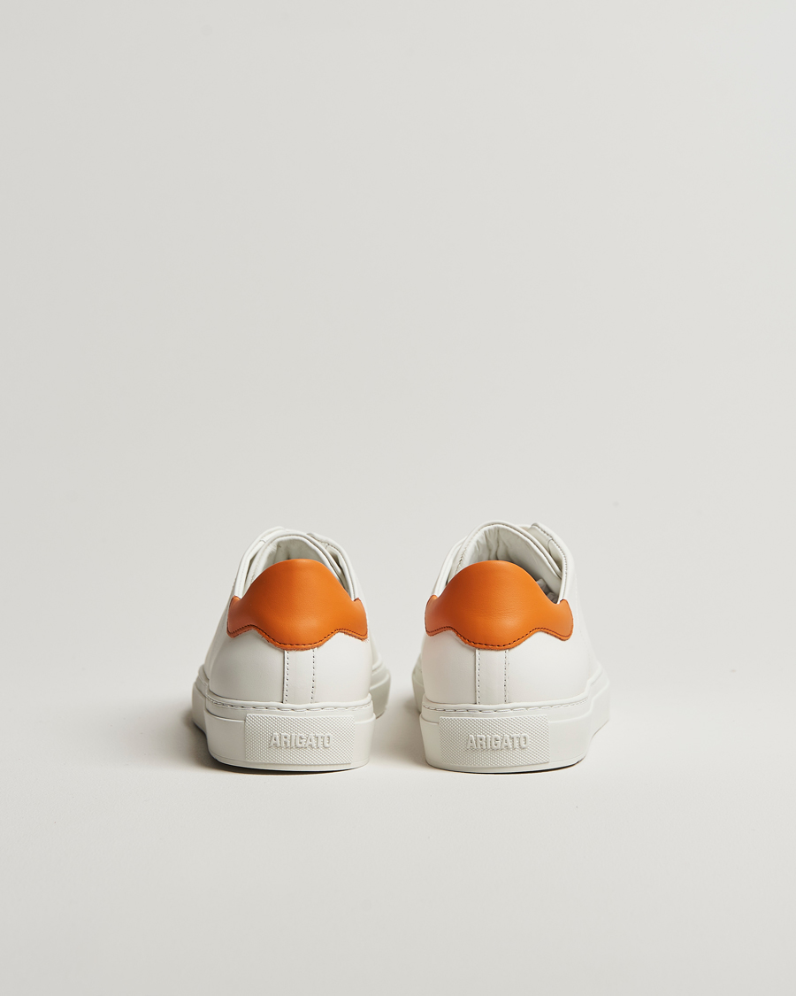 Homme | Axel Arigato Clean 90 Sneaker White/Orange | Axel Arigato | Clean 90 Sneaker White/Orange