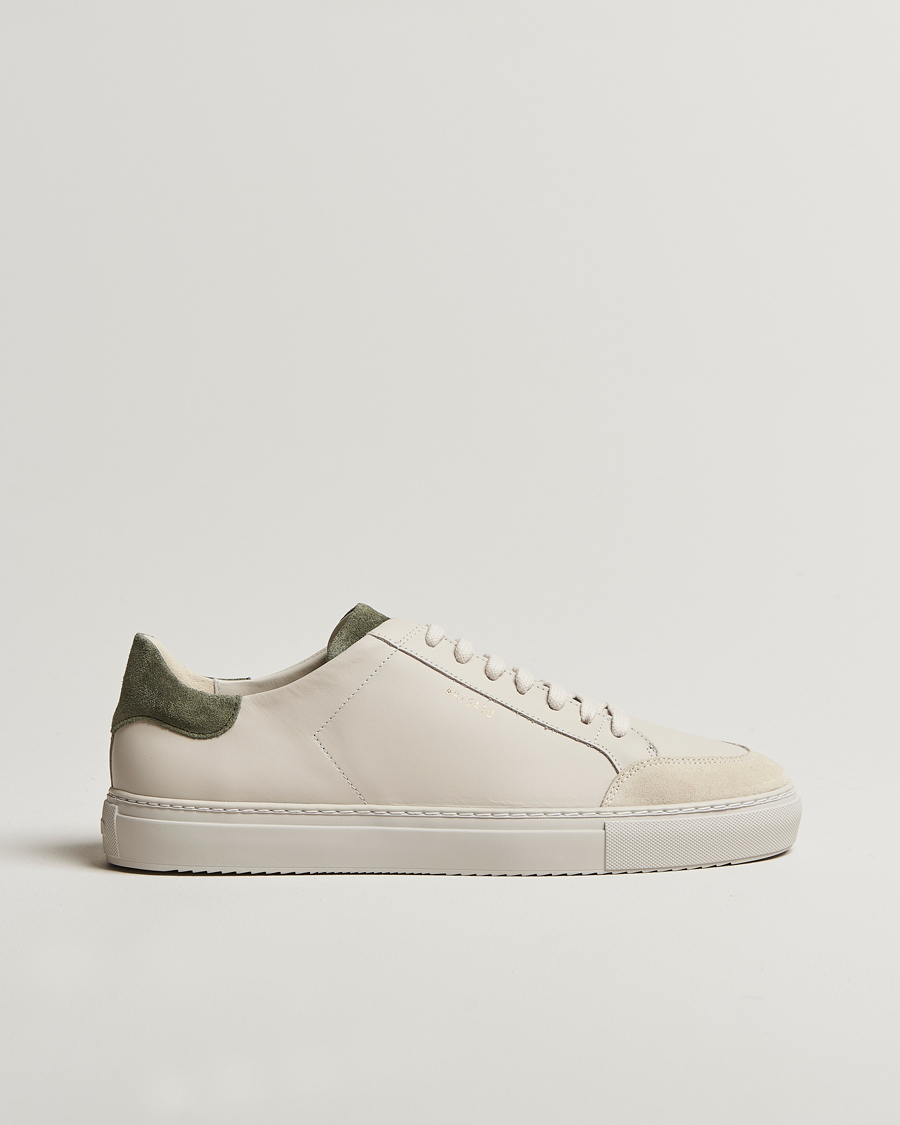 Homme | Axel Arigato Clean 90 Triple Sneaker Beige/Green | Axel Arigato | Clean 90 Triple Sneaker Beige/Green