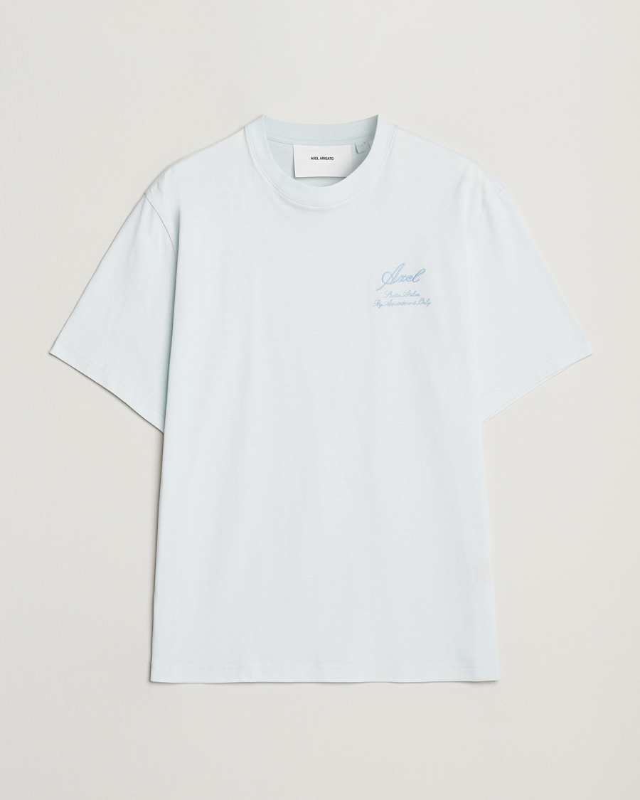Homme | T-shirts | Axel Arigato | Atelier T-Shirt Ice Blue