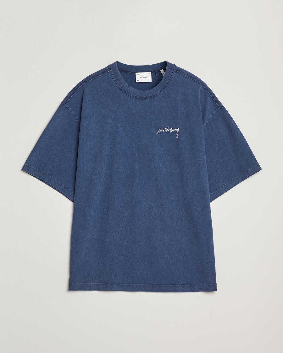 Homme | T-shirts | Axel Arigato | Honor Washed T-Shirt Navy