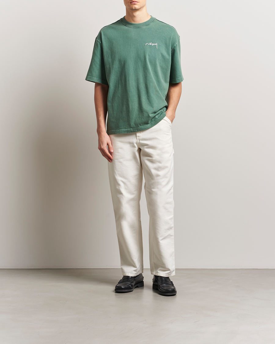 Homme | T-shirts | Axel Arigato | Honor Washed T-Shirt Green