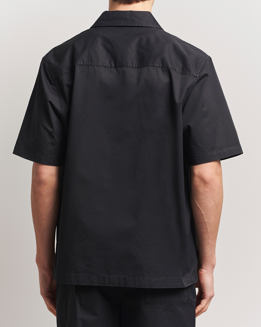 Homme | Chemises | Axel Arigato | Stitch Embroidered Shirt Black
