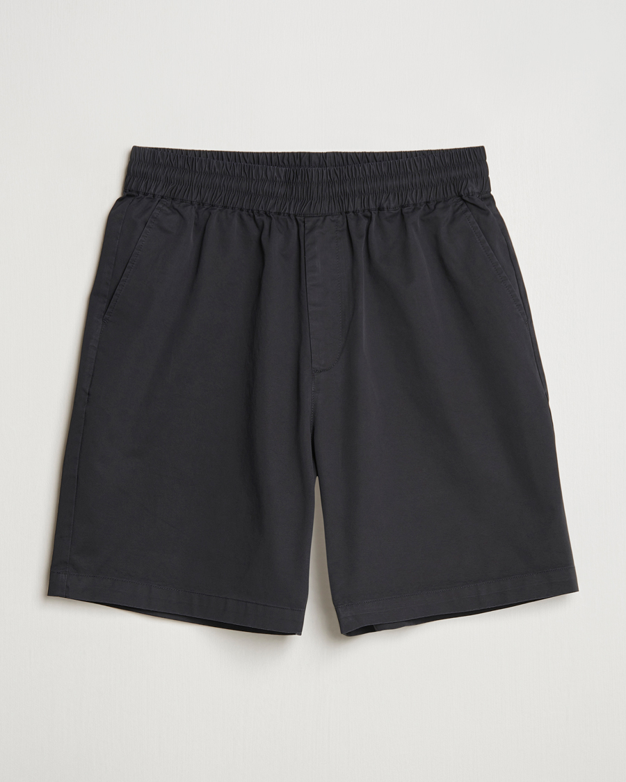 Homme | Shorts | Axel Arigato | Stitch Embroidered Shorts Black