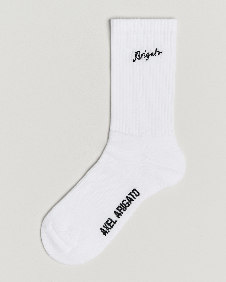 Homme | Sous-Vêtements Et Chaussettes | Axel Arigato | Sribble Logo Socks White