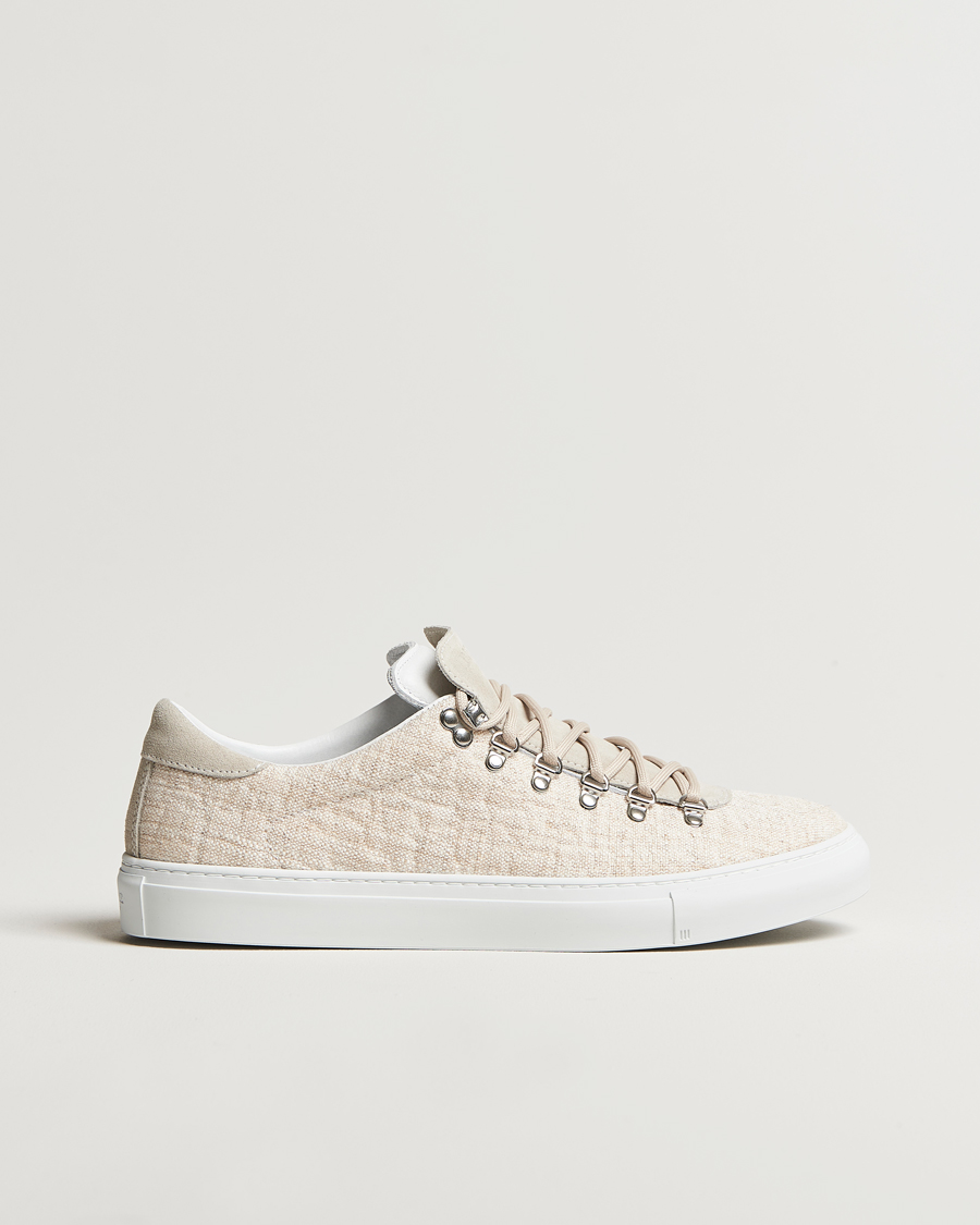 Homme | Diemme Marostica Low Linen Sneaker Natural | Diemme | Marostica Low Linen Sneaker Natural