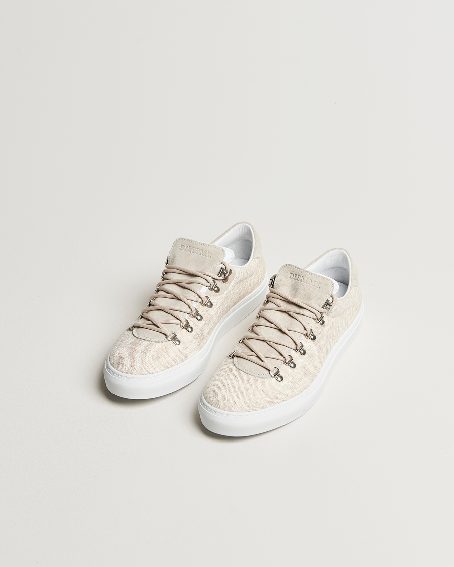 Homme | Diemme Marostica Low Linen Sneaker Natural | Diemme | Marostica Low Linen Sneaker Natural