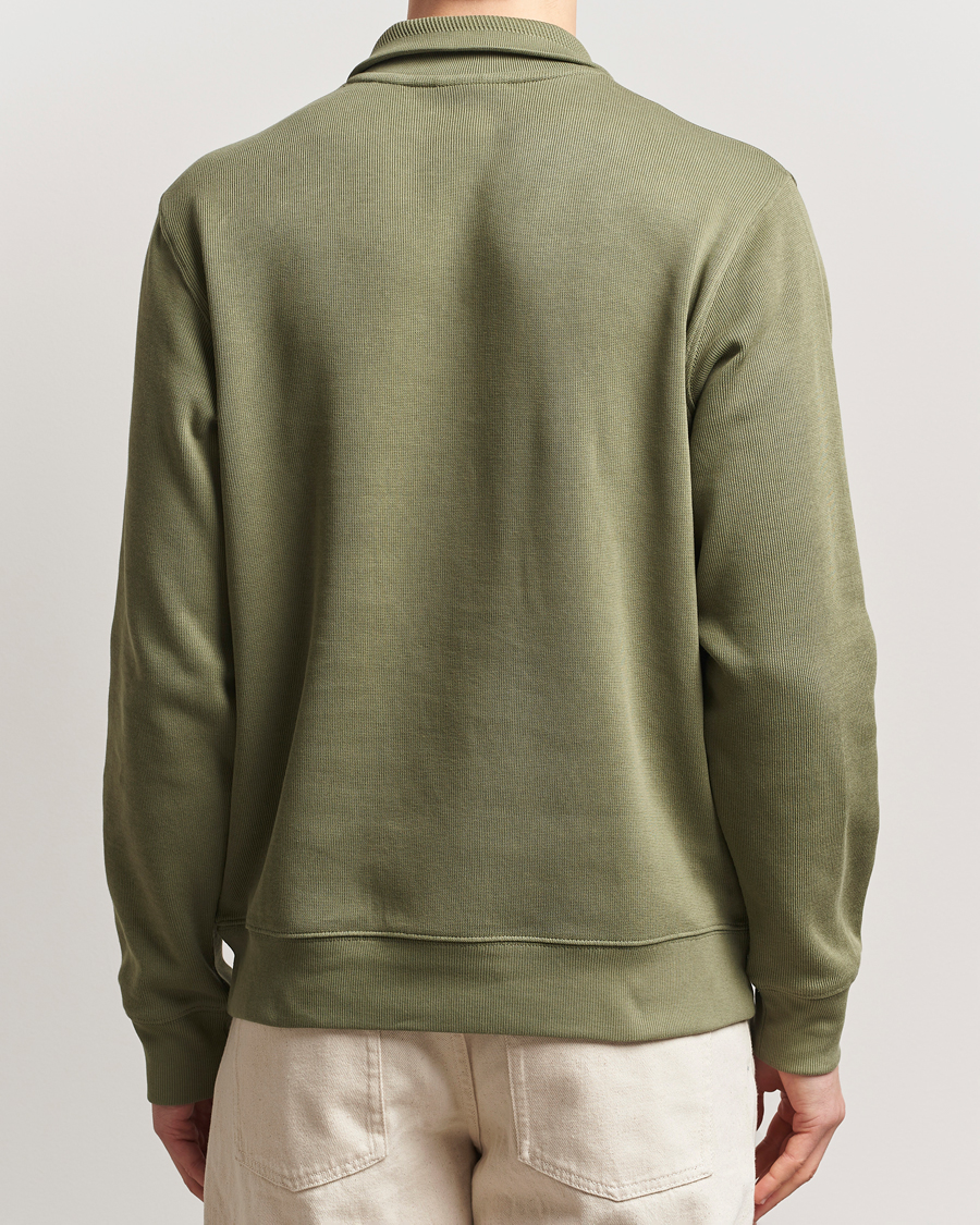 Homme | Pulls Et Tricots | Lacoste | Rib Interlock Half Zip Khaki