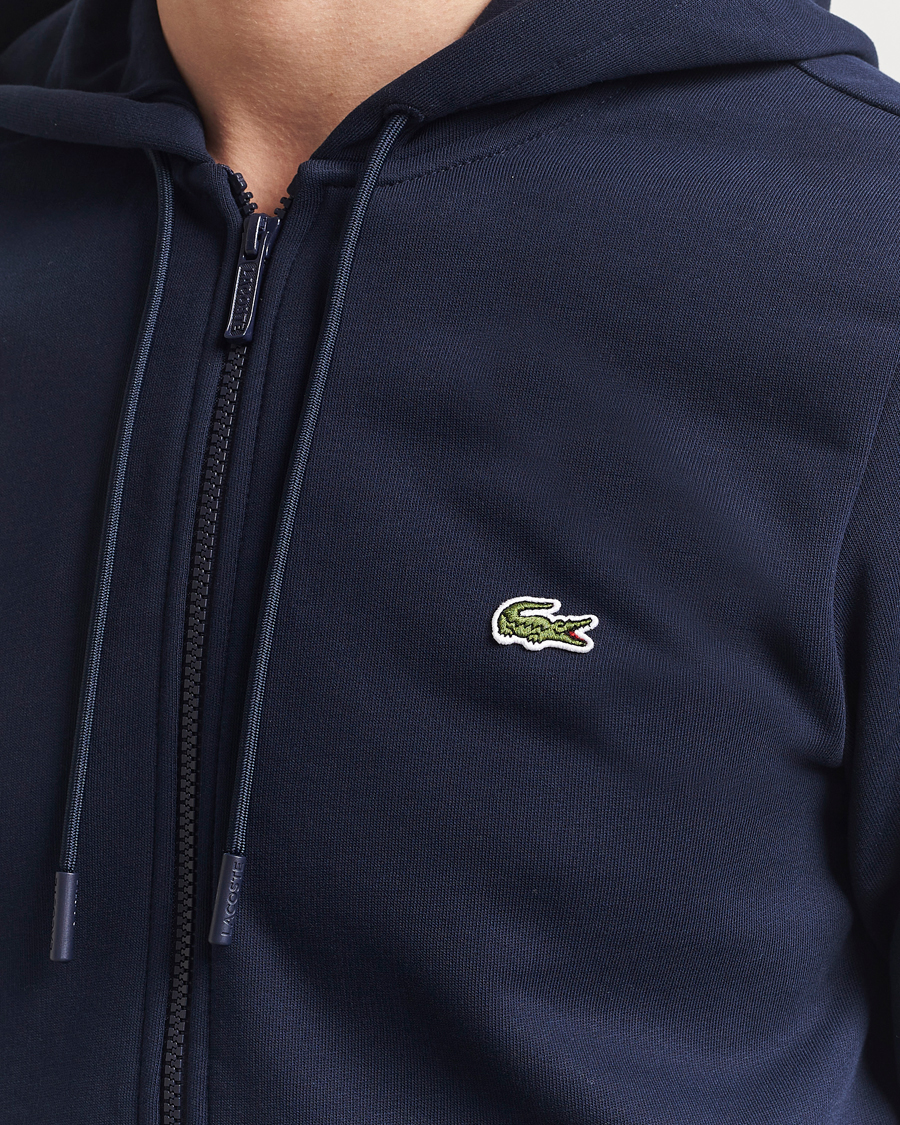 Homme | Pulls Et Tricots | Lacoste | Full Zip Hoodie Navy Blue