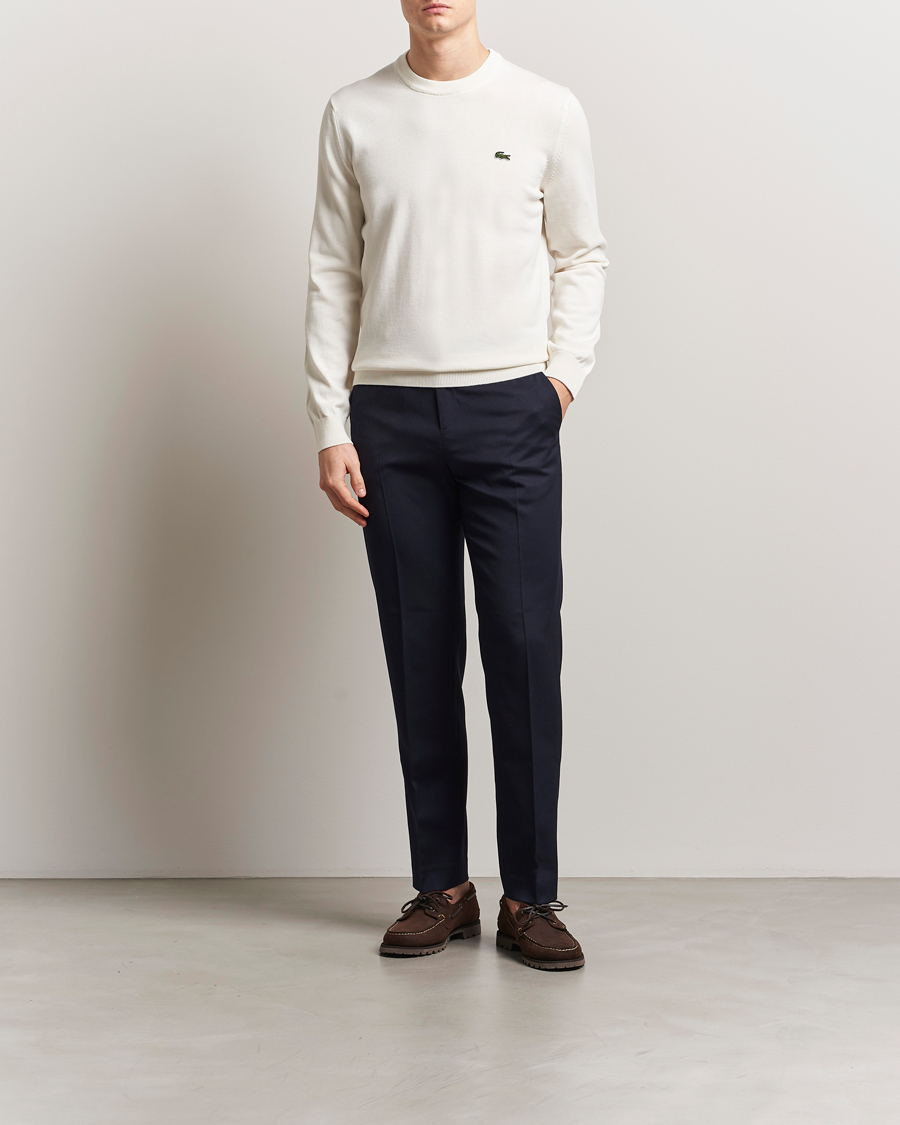 Homme | Pulls Et Tricots | Lacoste | Cotton Knitted Sweater Flour